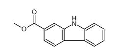 9H-咔唑-2-羧酸甲酯结构式
