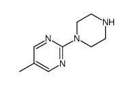 (9CI)-5-甲基-2-(1-哌嗪)-嘧啶结构式