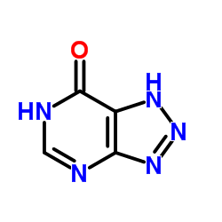 8-Azahypoxanthine Structure