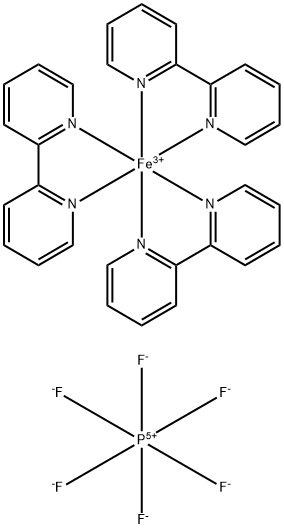 tris(2,2'-bipyridine)iron(iii) hexafluor o-phosphate, 90 structure