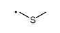 methylsulfanyl-methyl结构式