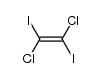 1,2-dichloro-1,2-diiodo-ethene Structure