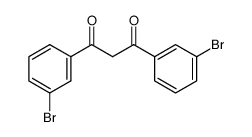 bis(3-bromobenzoyl) methane结构式