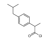 2-(4-异丁基苯基)丙酰氯结构式