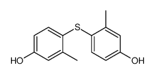 双(4-羟基-3-苯甲基)硫化物结构式