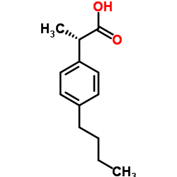 2-(4-butylphenyl)propanoic acid picture
