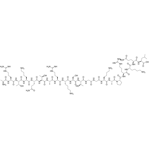 Histone H3 (1-20) trifluoroacetate salt结构式