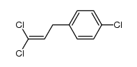 1,1-dichloro-3-(4-chloro-phenyl)-propene结构式