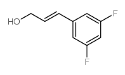 3-(3,5-difluorophenyl)propenol Structure