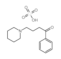 perchloric acid,1-phenyl-4-piperidin-1-ylbutan-1-one Structure