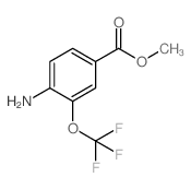 Methyl 4-amino-3-(trifluoromethoxy)benzoate Structure