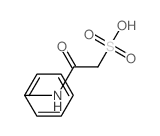 Ethanesulfonic acid,2-oxo-2-(phenylamino)- Structure