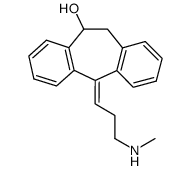 (E)-10-Hydroxynortriptyline Structure