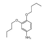 3,4-dibutoxyaniline结构式