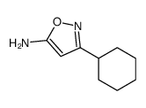 5-Isoxazolamine,3-cyclohexyl-(9CI) Structure