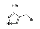 1H-IMidazole, 4-(bromomethyl)-, Monohydrobromide Structure