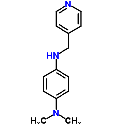 N , N-DIMETHYL-N '-PYRIDIN-4-YLMETHYL-BENZENE-1,4-DIAMINE结构式