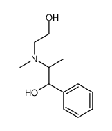 (1S,2S)-2-[2-hydroxyethyl(methyl)amino]-1-phenylpropan-1-ol Structure