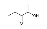 2-Hydroxy-3-pentanone Structure