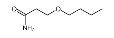 3-butoxy-propionic acid amide Structure