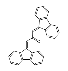1,3-di-fluoren-9-yliden-acetone结构式