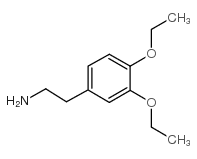 3,4-Diethoxyphenethylamine Structure