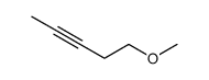 5-Methoxy-2-pentyne Structure