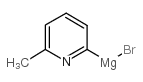 6-METHYL-2-PYRIDYLMAGNESIUM BROMIDE structure