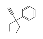 3-ethylpent-1-yn-3-ylbenzene结构式