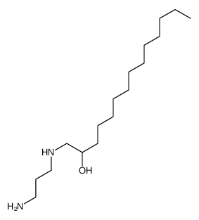 1-(3-aminopropylamino)tetradecan-2-ol结构式