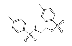 2-(tosylamino)ethyl p-toluenesulfonate结构式
