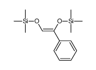 trimethyl-(1-phenyl-2-trimethylsilyloxyethenoxy)silane结构式
