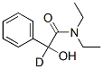D,L-(N,N-diethyl-2-hydroxy-2-phenylacetamide) Structure