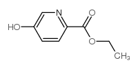 5-HYDROXYPYRIDINE-2-CARBOXYLIC ACID ETHYL ESTER Structure
