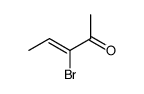 3-Penten-2-one,3-bromo-结构式