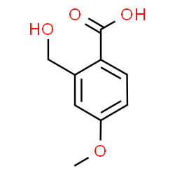 2-(羟甲基)-4-甲氧基苯甲酸结构式