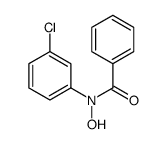 N-(3-chlorophenyl)-N-hydroxybenzamide结构式