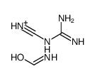 氰基胍、甲醛的聚合物铵盐结构式