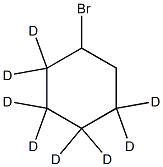 1-Bromo(2,2,3,3,4,4,5,5-2H8)cyclohexane Structure
