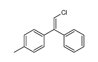 β-chloro-α-phenyl-α-p-tolyl-ethylene Structure