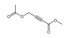 methyl 4-acetyloxybut-2-ynoate结构式