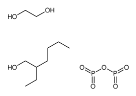 Ethylene glycol,phosphorus pentoxide,2-ethyl hexanol polymer Structure