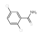 2,5-二氯硫代苯甲酰胺结构式