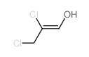 1-Propen-1-ol,2,3-dichloro-结构式