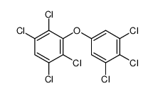 1,2,4,5-tetrachloro-3-(3,4,5-trichlorophenoxy)benzene Structure