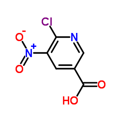 6-Chloro-5-nitronicotinic acid structure