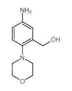 (5-AMINO-2-MORPHOLINOPHENYL)METHANOL结构式