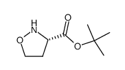 (S)-tert-butyl isoxazolidine-3-carboxylate结构式