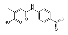 (Z)-(2-methyl-4-(4-nitrophenylamino)-4-oxo)but-2-enoic acid结构式