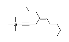 4-butylnon-4-en-1-ynyl(trimethyl)silane Structure